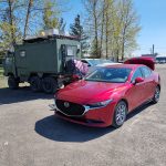 Volvo und Leihwagen