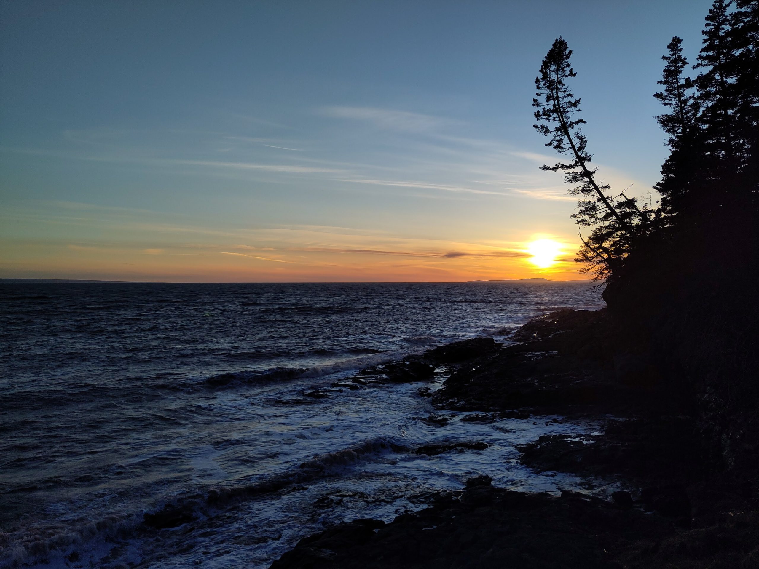 Sonnenuntergang Cape Splitt
