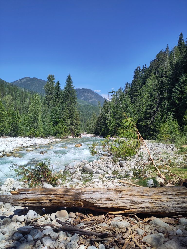 Blick Flussaufwärts